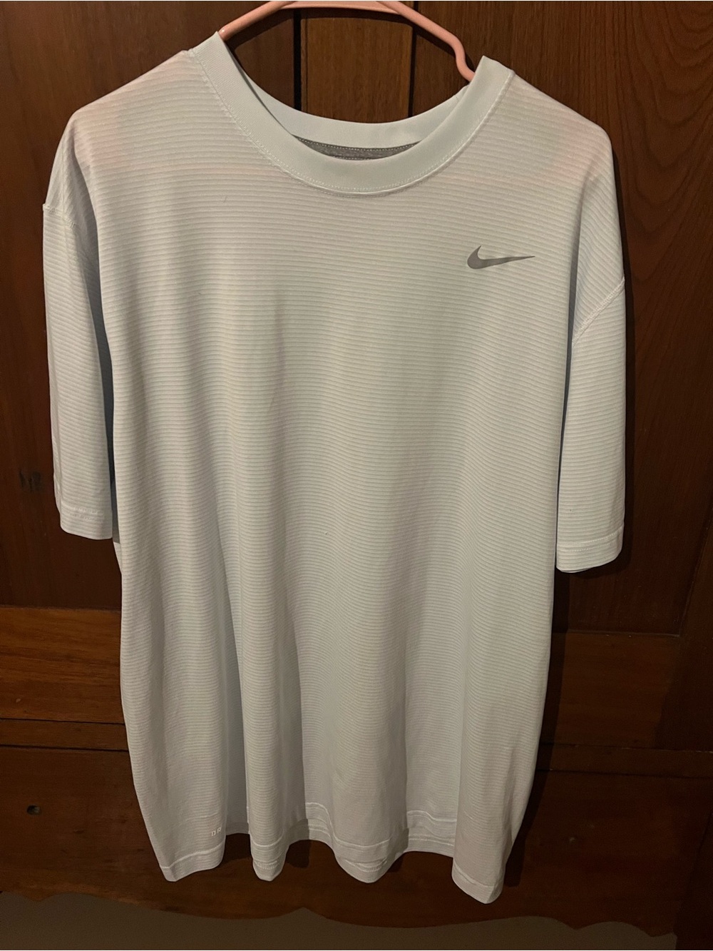 Nike White Short Sleeve Dri-FIT Crew Tee